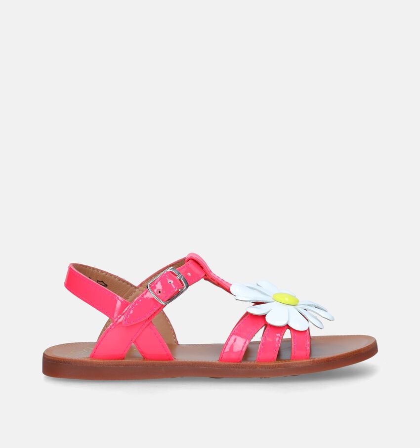 Pom d'Api Plagette Flo Fuchsia Sandalen