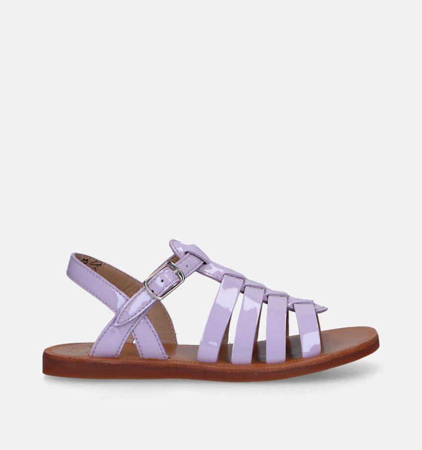 Pom d'Api Plagette Strap Lila Sandalen