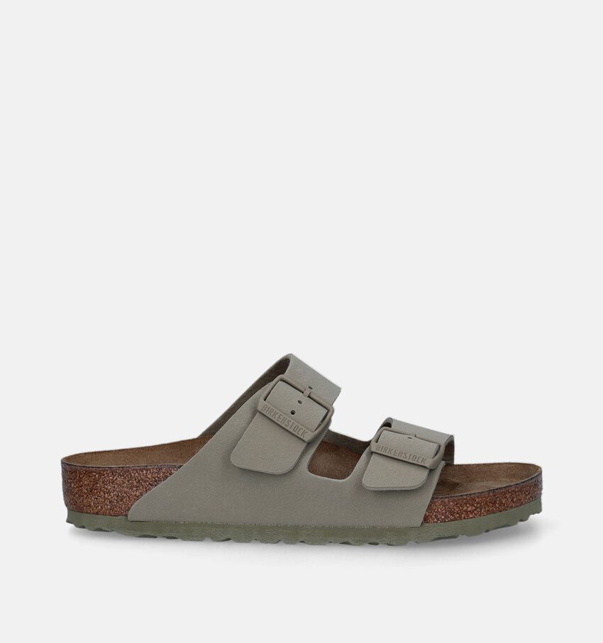 Birkenstock Arizona Kaki Slippers