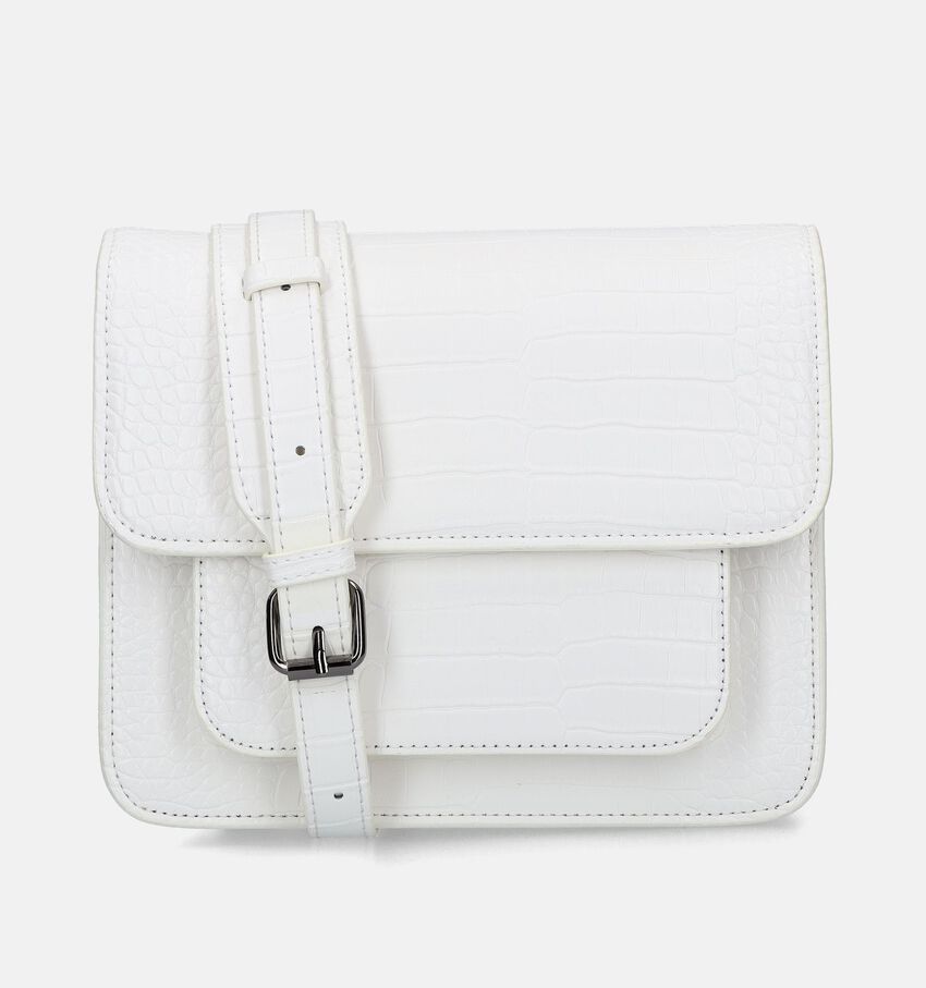 Hvisk Cayman Pocket Trace Sac porté croisé en Blanc