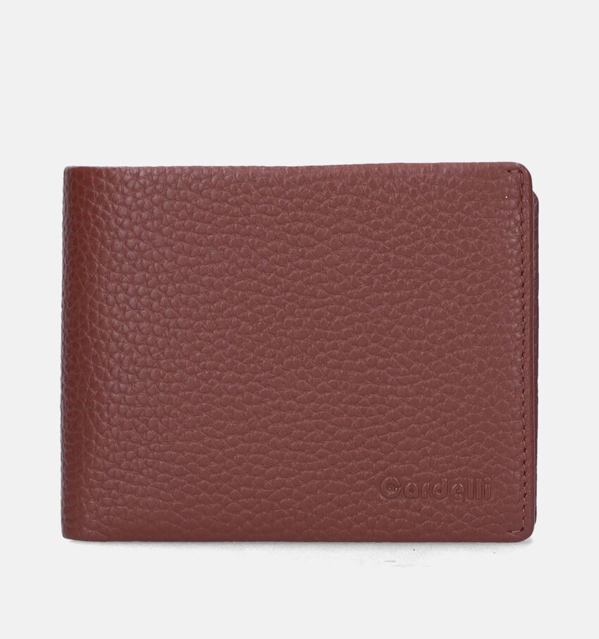 Euro-Leather Cognac Portefeuille