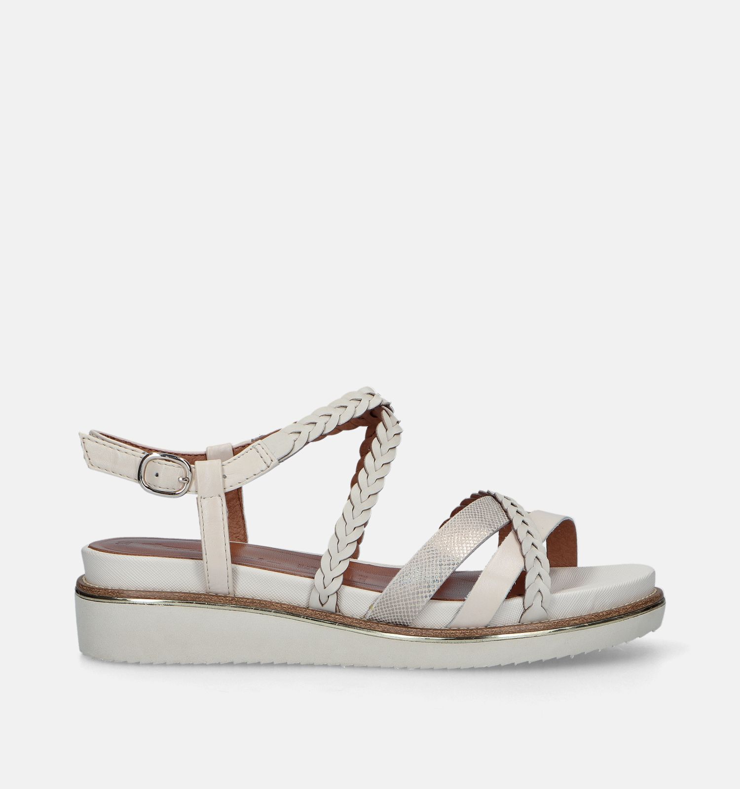 Tamaris witte sandalen deals