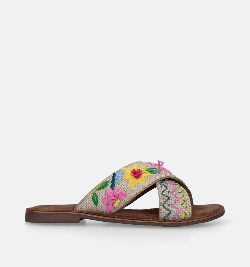 Lazamani Ecru Slippers