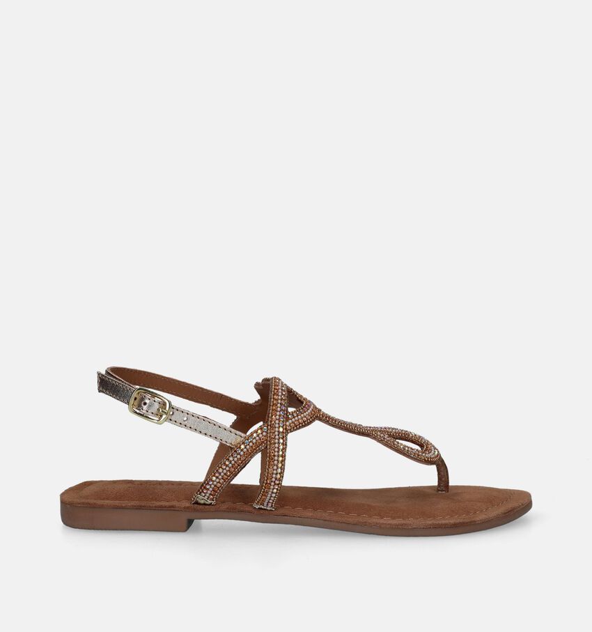 Lazamani Gouden Sandalen