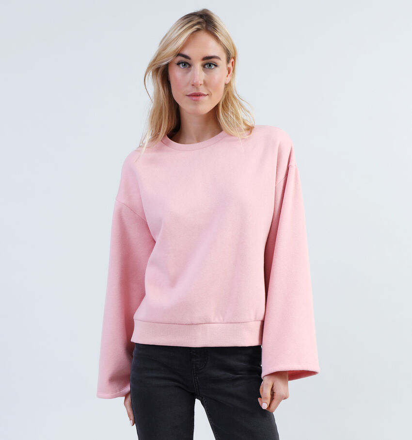 Vila Teks Sweatshirt en Rose