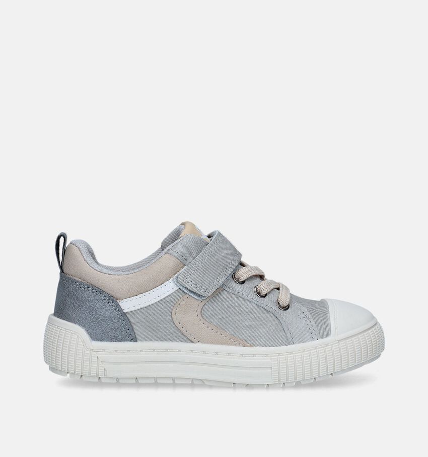 Milo & Mila Chaussures à scratch en Gris