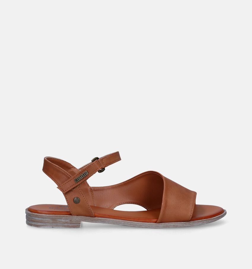 Mustang Cognac Sandalen