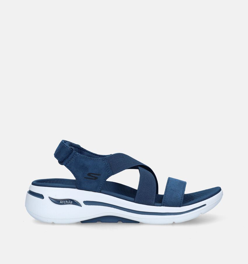 Skechers Go Walk Arch Fit Treasured Sandales en Bleu