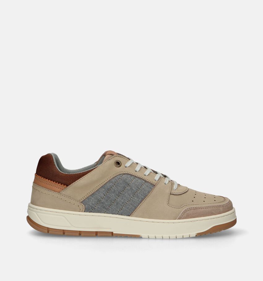 Bullboxer Beige Veterschoenen