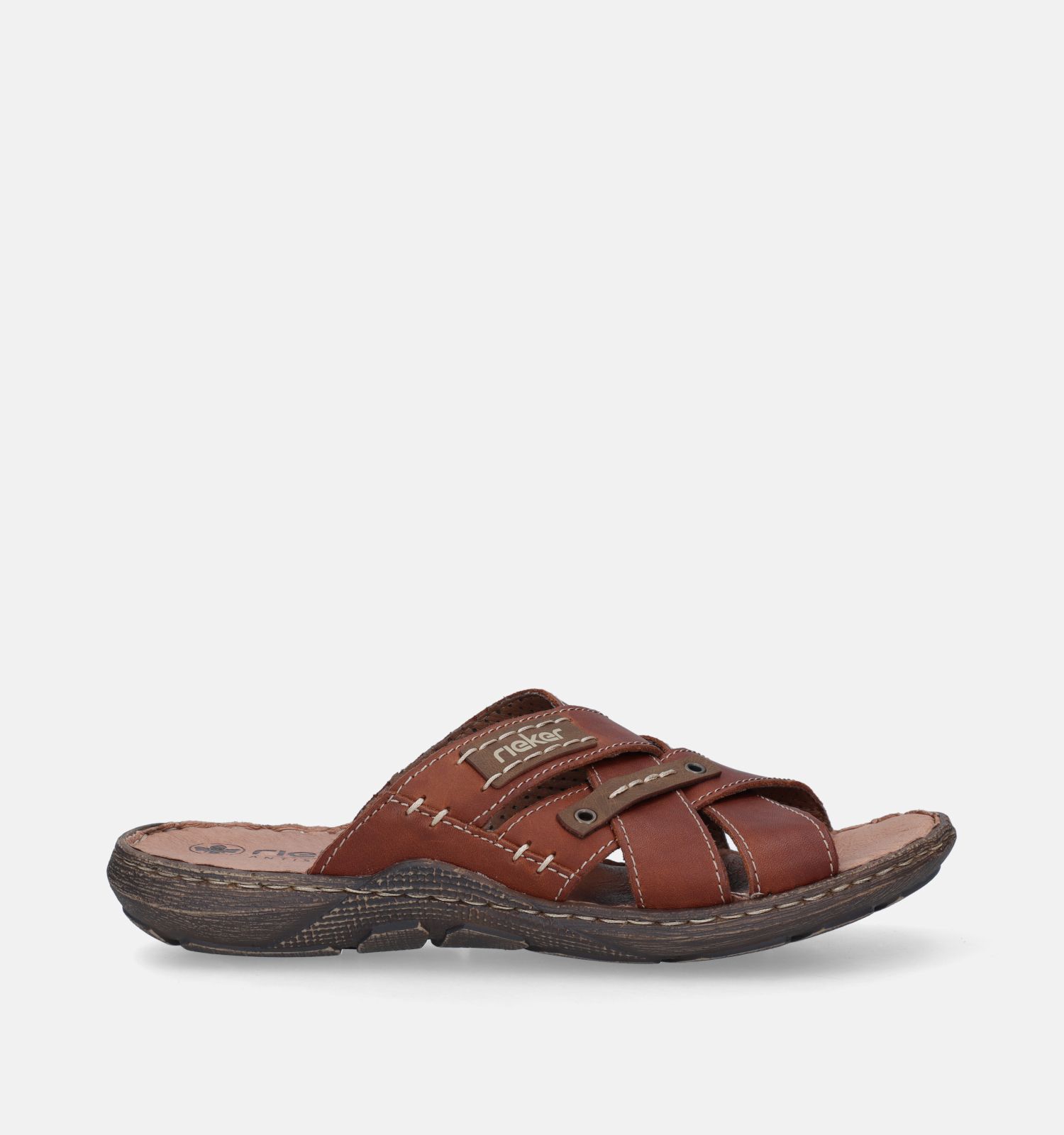 Lederen slippers hotsell