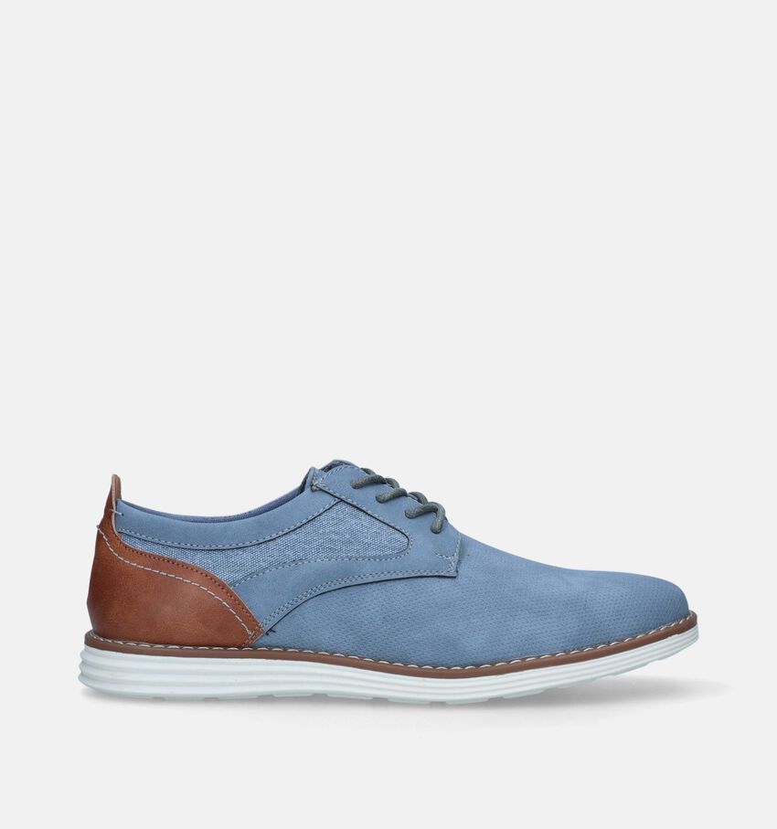 Origin Chaussures à lacets en Bleu clair