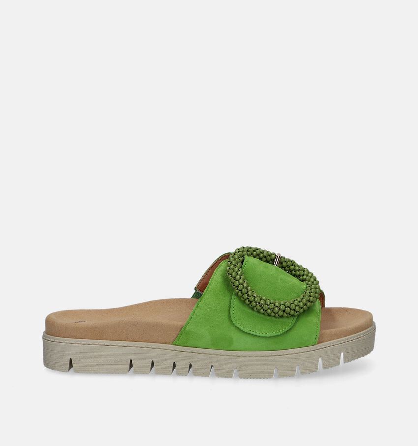 Gabor Best Fitting Groene Slippers