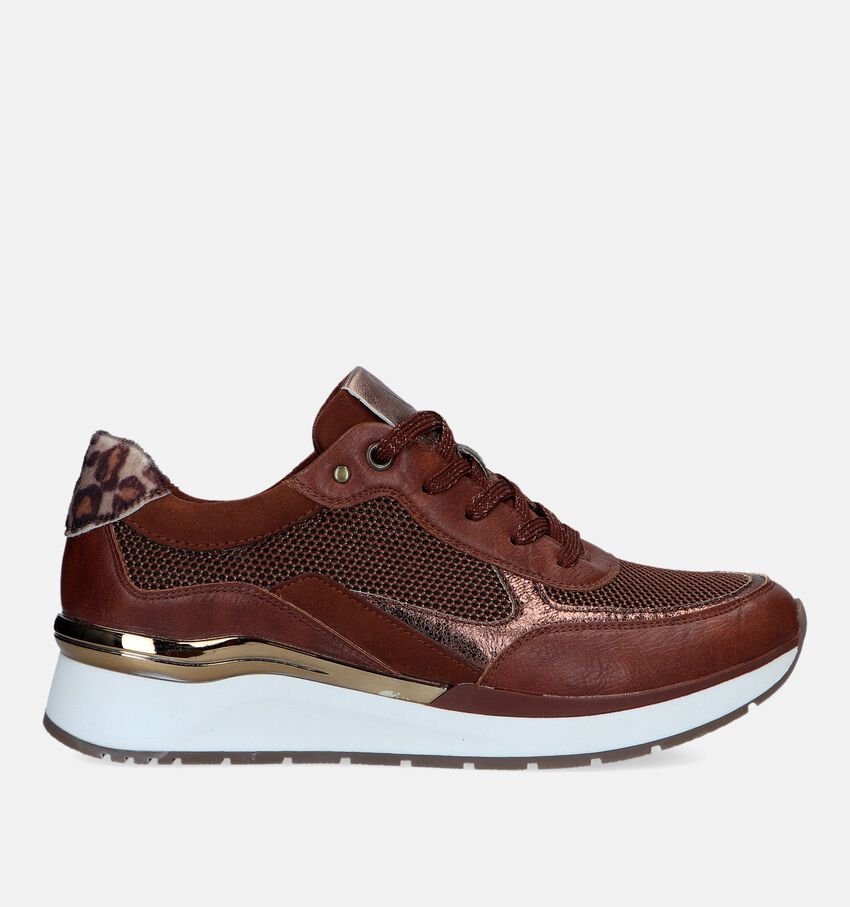 Marco Tozzi Cognac Sneakers