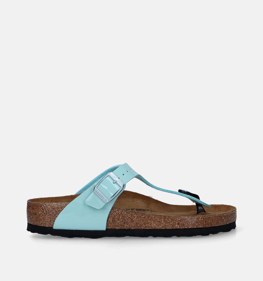 Birkenstock Gizeh Blauwe Teenslippers