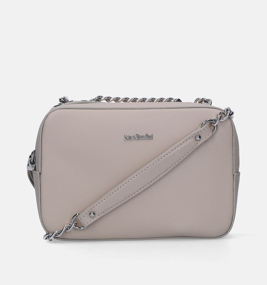 NeroGiardini Beige Crossbody Tas