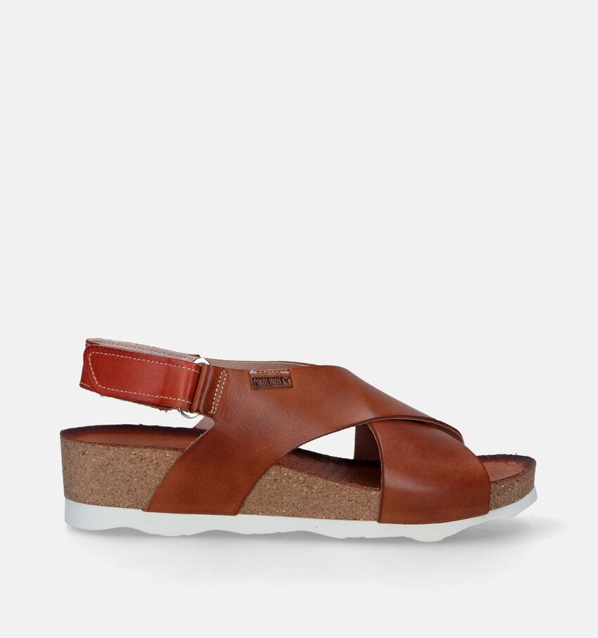 Pikolinos Mahon Cognac Sandalen