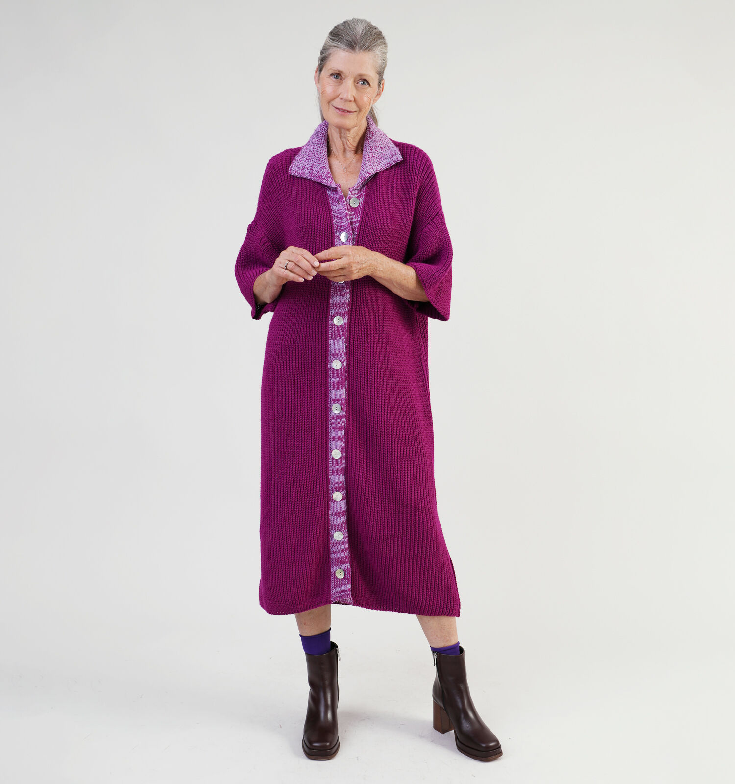 Paarse kleding dames 2025