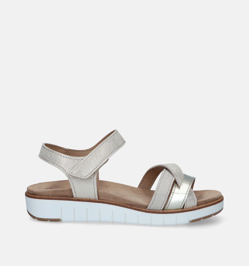 Solemade Romi Gouden Sandalen voor steunzolen