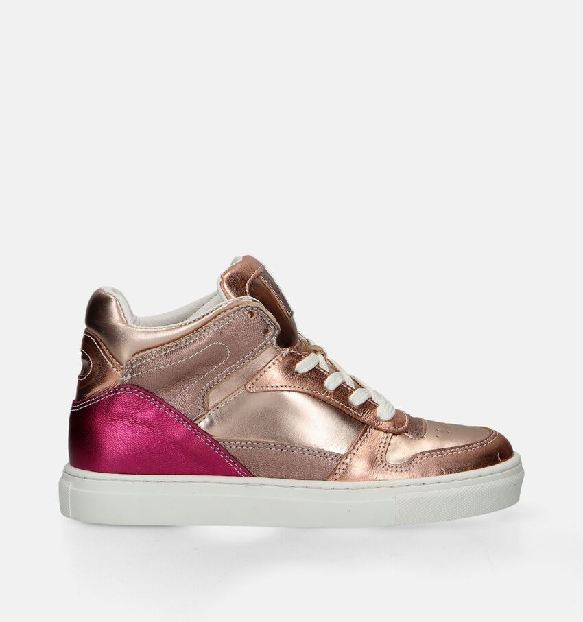 CKS Charlaine Rose gold Hoge sneakers