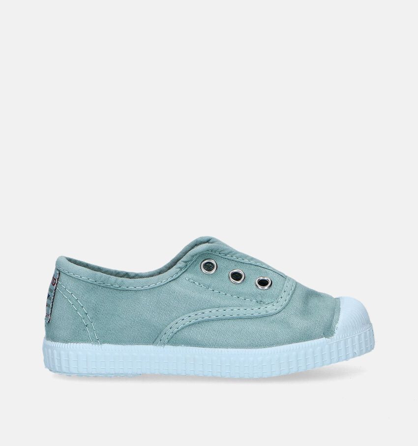 Cienta Blauwe Slip-ons