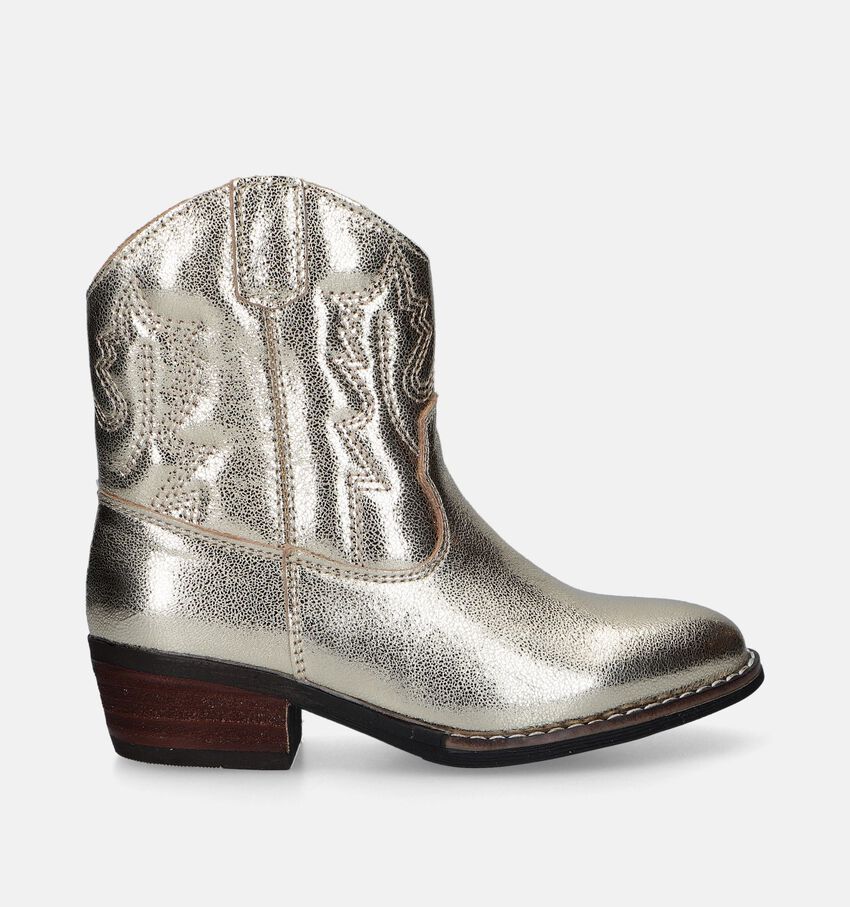 Milo & Mila Gouden Cowboy boots