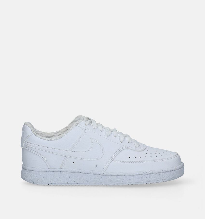 Nike Court Vision Low Next Nature Baskets en Blanc