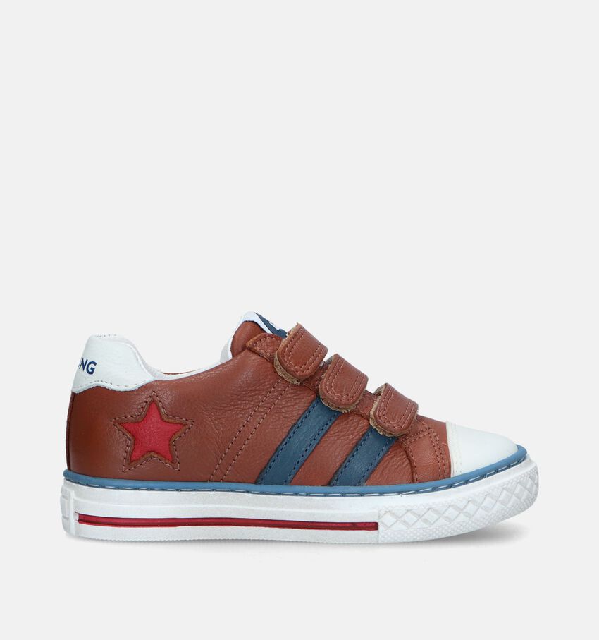 Kipling Felix 2 Chaussures à velcro en Cognac