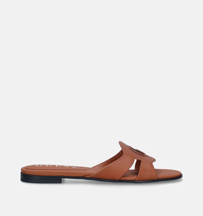 Guess Ciella Cognac Slippers