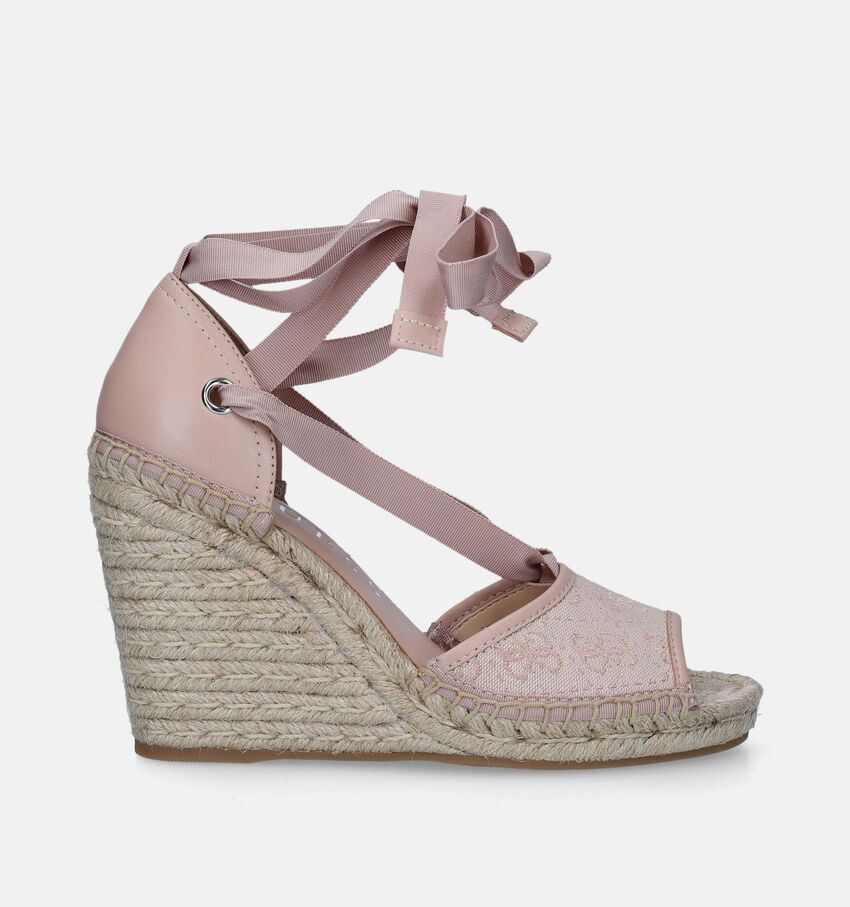 Guess Diandra Roze Sandalen Met Sleehak