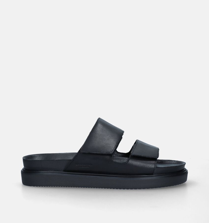 Vagabond Seth Zwarte Slippers