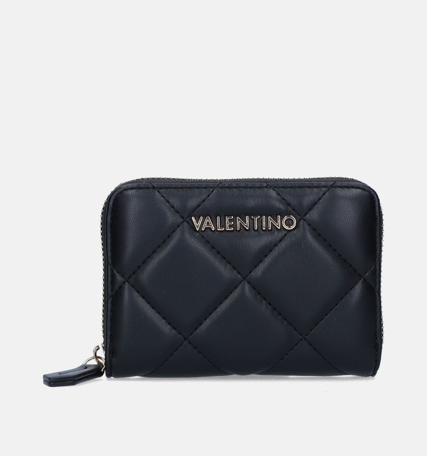 Valentino Handbags Ocarina Zwarte Ritsportemonnee
