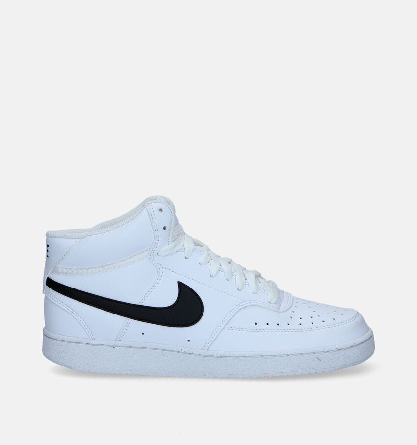 Nike Court Vision Mid Next Nature Baskets en Blanc