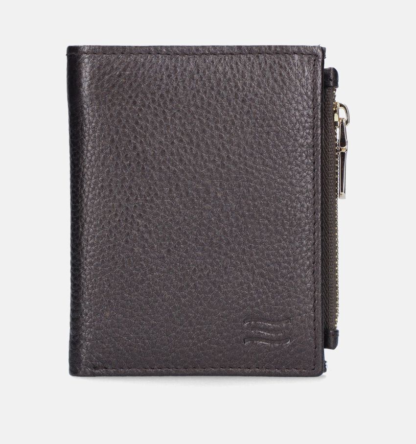 Crinkles Bronzen Ritsportemonnee