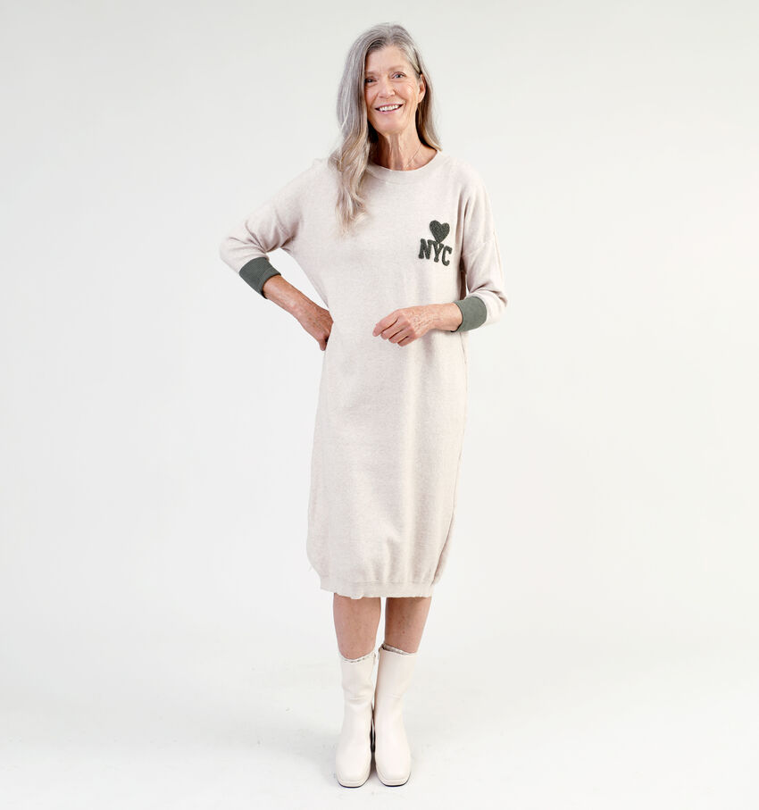 Dolce C. Robe pull en Beige