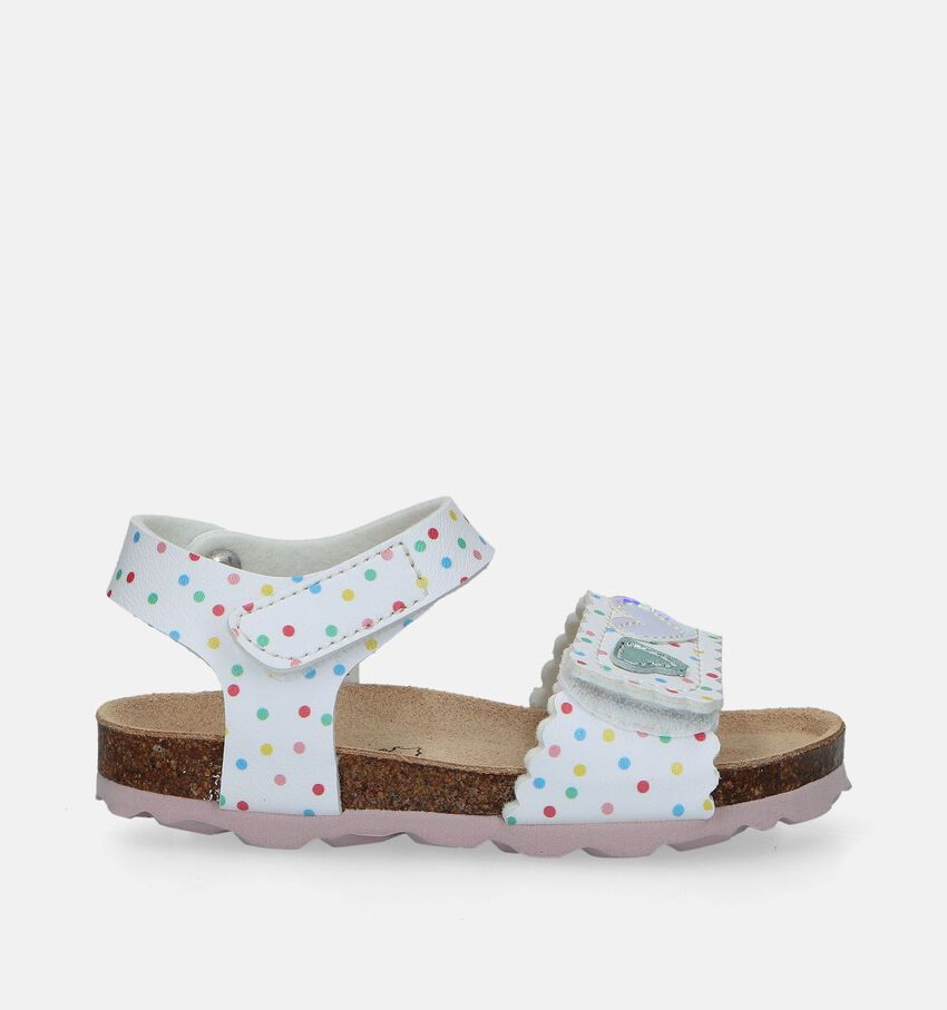 Milo & Mila Witte Sandalen