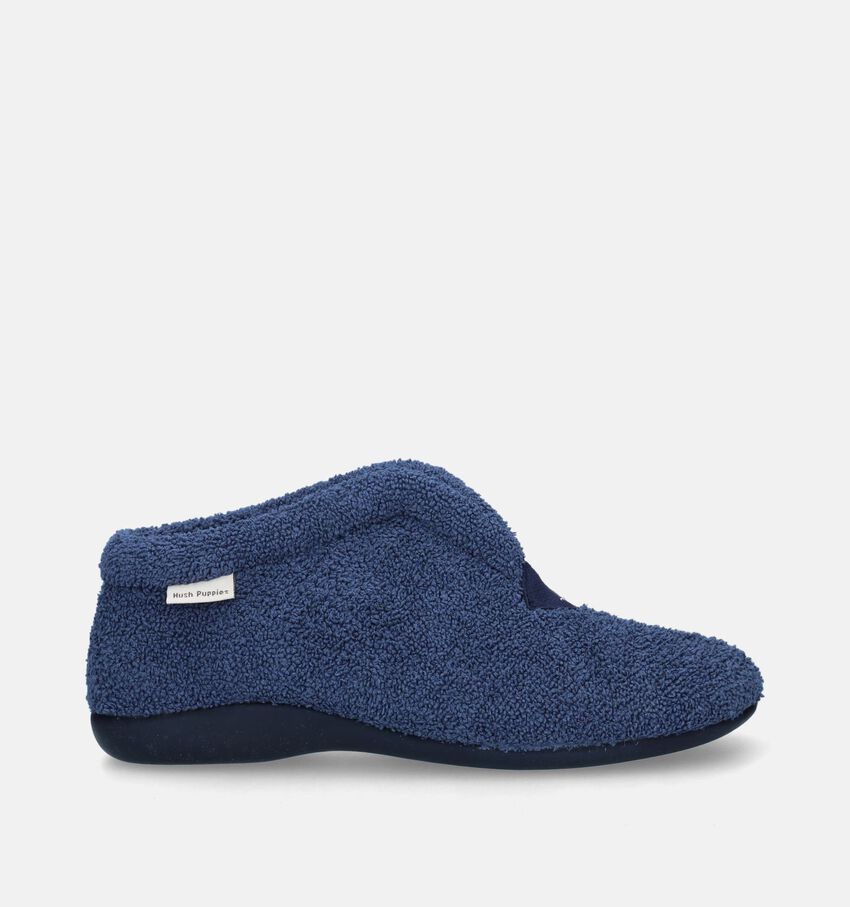 Hush Puppies Oisim Pantouffles en Bleu