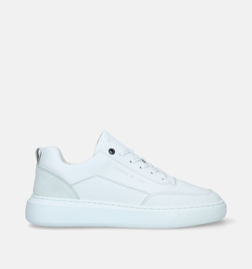 Cycleur de Luxe Roubaix Chaussures à lacets en Blanc