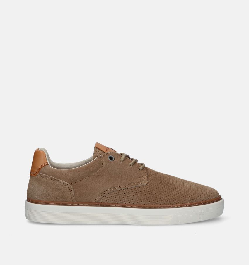 River Woods Robby Taupe Veterschoenen