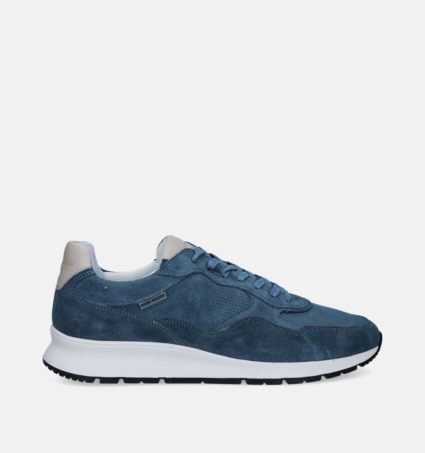 River Woods Pierre Blauwe Veterschoenen