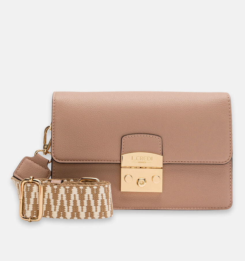 L.Credi Kiara Roze Crossbody Tas