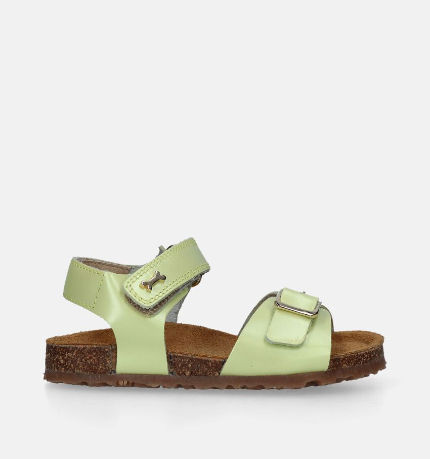 STONES and BONES Cafar Groene Sandalen