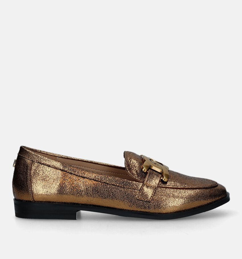 La Strada Gouden Loafers