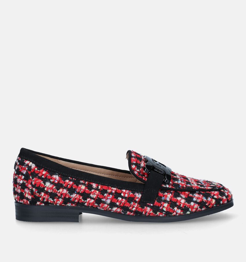 La Strada Rode Loafers