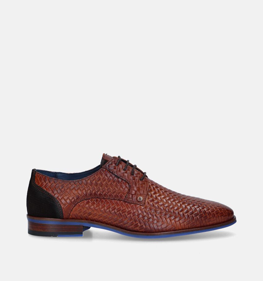 Berkelmans Oulton Cognac Geklede Veterschoenen