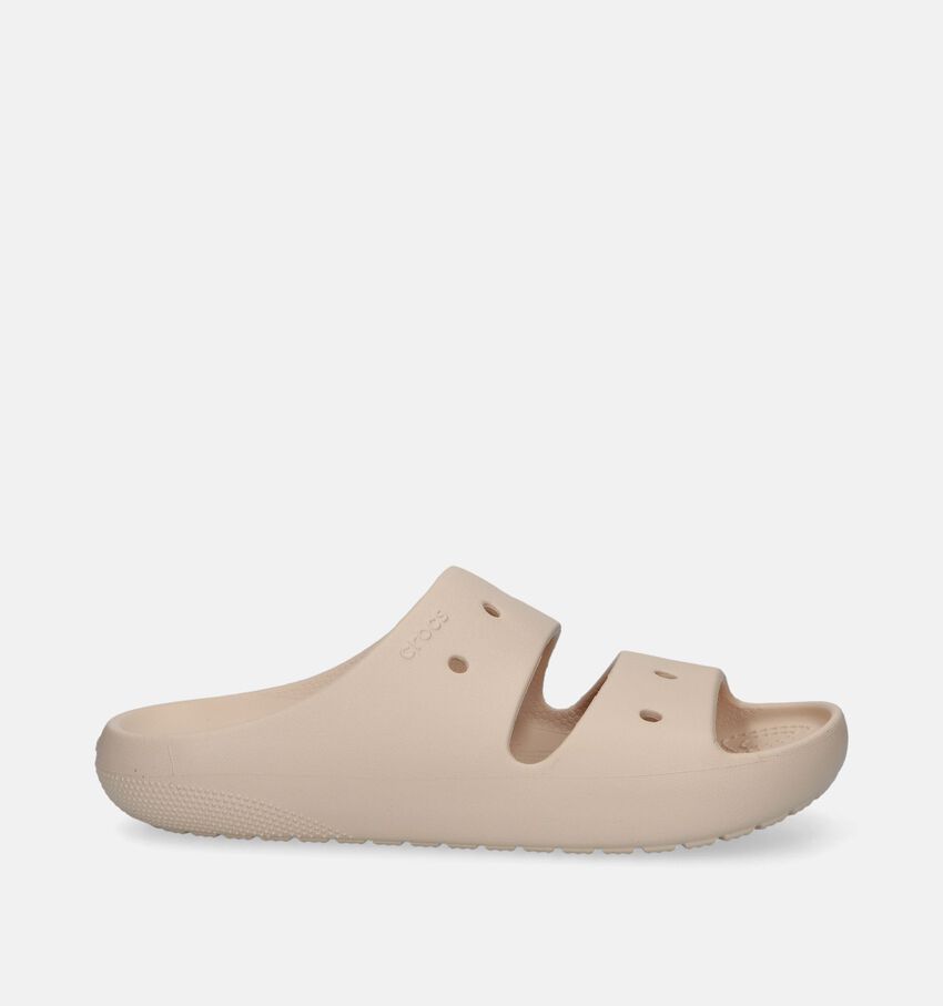 Crocs Classic Nu-pieds en Beige