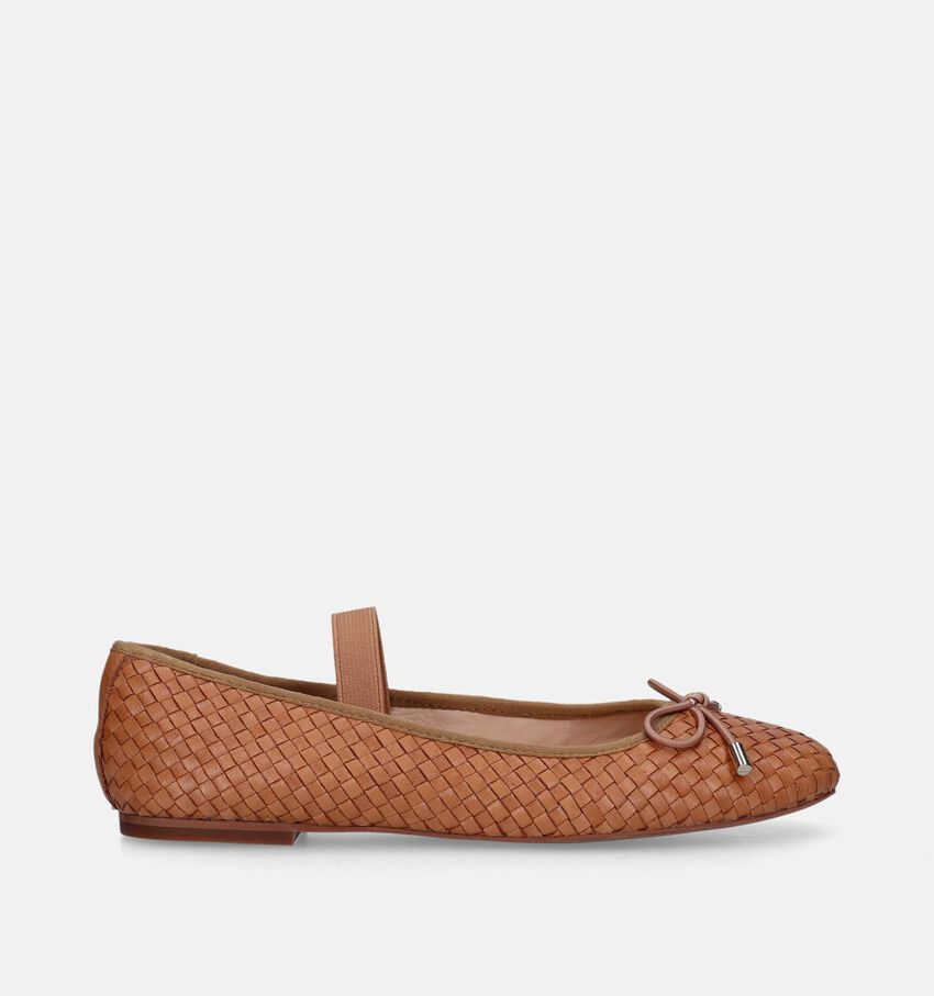 Inuovo Cognac Ballerina's