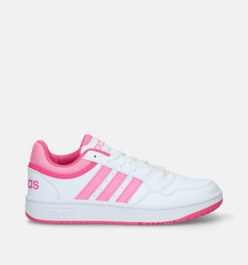 adidas Hoops 3.0 K Witte Sneakers