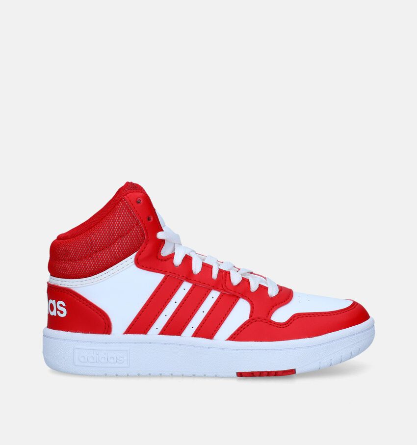 adidas Hoops 3.0 MID K Witte Hoge sneakers