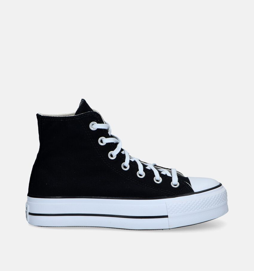 Converse Chuck Taylor All Star Lift Platform Zwarte Sneakers