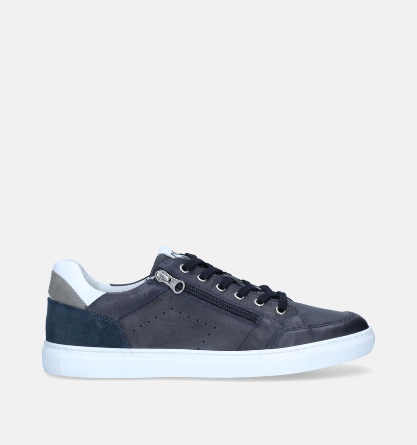 NeroGiardini Blauwe Veterschoenen